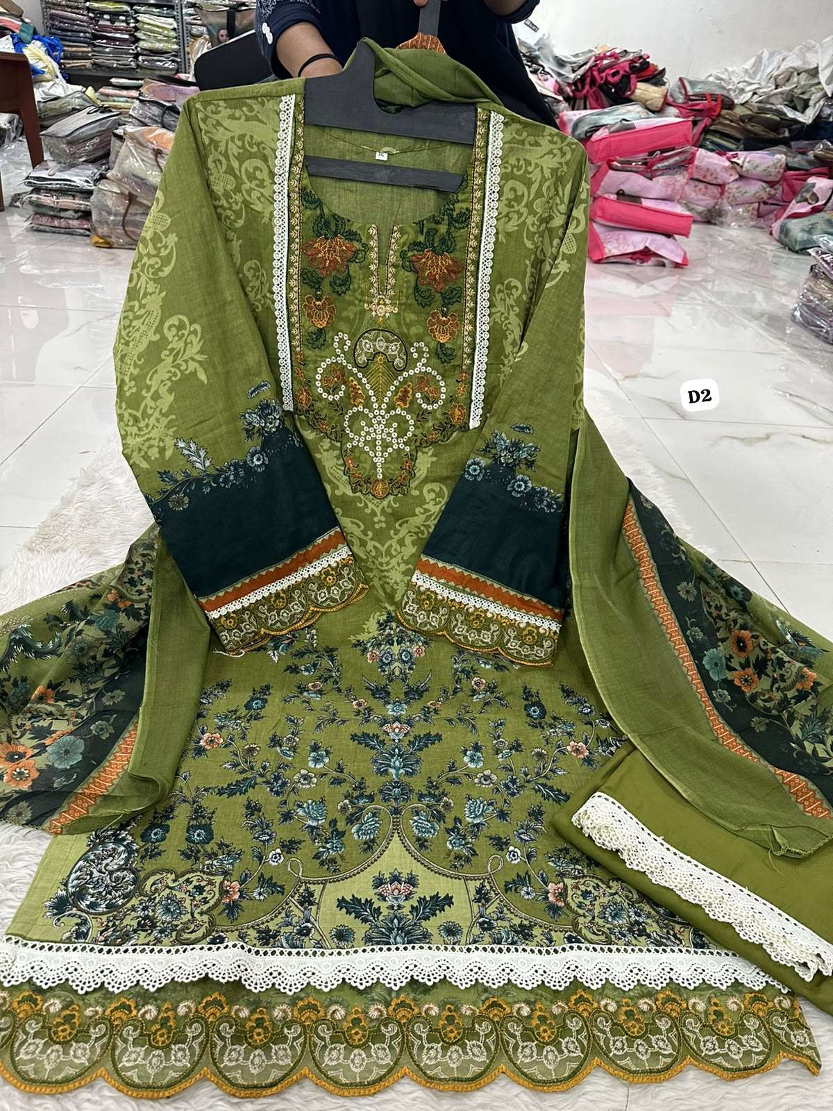 RTW Falah Premium Cotton Colleciton Code - RTW06 By Falah Designet Suits